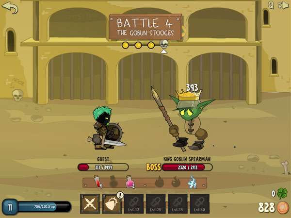 swords and souls lost children game play